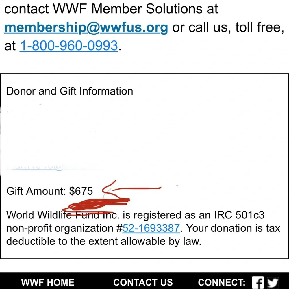 YOUR PURCHASE IS MAKING A DIFFERENCE!
